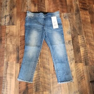 Coco + Carmen Light Blue Ankle Jeans